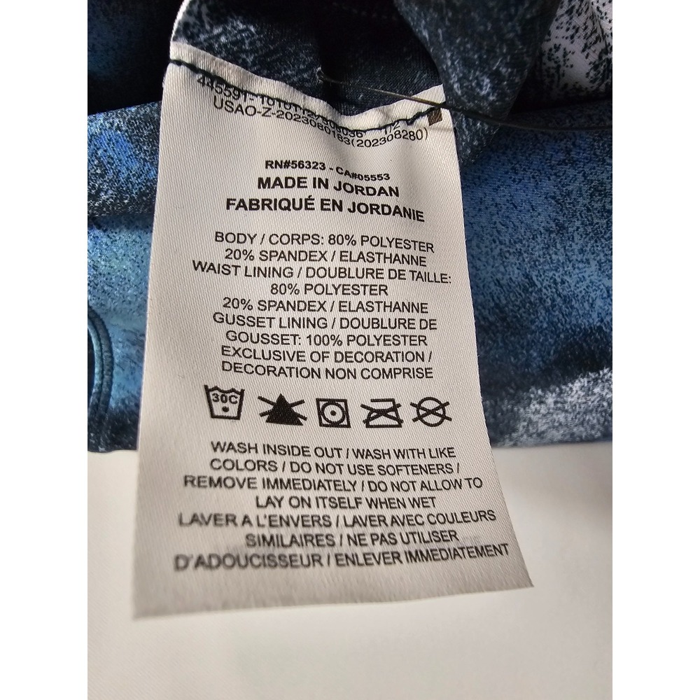 New with tags Nike One Womens Dri-Fit High Rise 7/8 leggings-blue size XS - Picture 12 of 12